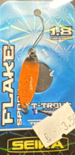 Seika Flake Spoon 1.8Gr Orange Black/Orange