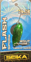 Seika Flash Spoon 3.3Gr Green/Yellow