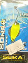 Seika Sonar Spoon 1.9Gr Yellow Black/Yellow