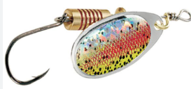 DAM Effezet Standard Spinner Single Hook 4GR Rainbow Trout