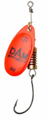 DAM Effezet Standard Spinner Single Hook 4GR Red