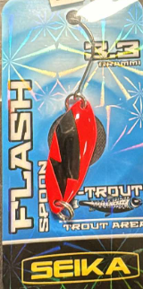 Seika Flash Spoon 3.3Gr red Black/Red