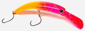 Mukai Tremo Long 55F 3Gr roze oranje Gespikkeld